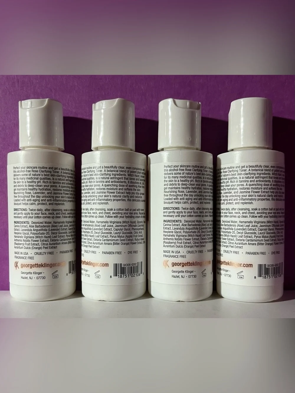 Georgette Klinger - Rose Clarifying Toner (NWOT)